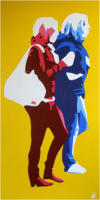 Jugend, 2009, Acryl auf Leinwand, 50x100cm