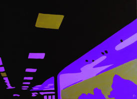 Angstraum 2, 2013, Acryl auf Leinwand, 70x50cm